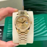 Rolex Day Date 128238-0132 champagne Dial Yellow Gold – VIP Version - Image 2