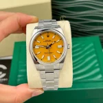 Rolex Oyster Perpetual 126000-0004 36mm Yellow Dial – VIP Version - Image 3
