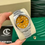 Rolex Oyster Perpetual 126000-0004 36mm Yellow Dial – VIP Version - Image 2