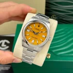 Rolex Oyster Perpetual 126000-0004 36mm Yellow Dial – VIP Version - Image 4