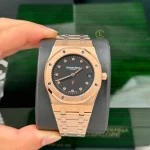 Audemars Piguet Royal Oak “Jumbo” Extra-Thin 15207OR.OO.1240OR.01 39mm Black Dial Rose Gold – VIP Version - Image 4
