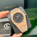 Audemars Piguet Royal Oak “Jumbo” Extra-Thin 15207OR.OO.1240OR.01 39mm Black Dial Rose Gold – VIP Version - Image 2