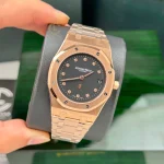 Audemars Piguet Royal Oak “Jumbo” Extra-Thin 15207OR.OO.1240OR.01 39mm Black Dial Rose Gold – VIP Version - Image 3