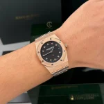 Audemars Piguet Royal Oak “Jumbo” Extra-Thin 15207OR.OO.1240OR.01 39mm Black Dial Rose Gold – VIP Version - Image 5
