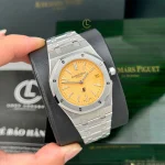 Audemars Piguet Royal Oak Jumbo Extra-Thin 15202BC.OO.1240BC.01 39mm Yellow Dial – VIP Version - Image 2