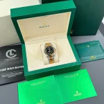 Rolex Explorer Two Tone Yellow Gold 124273 36mm Yellow Gold Black Dial – VIP Version - Image 9