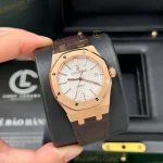 Audemars Piguet Royal Oak 15450OR 37mm White Dial Rose Gold – VIP Version - Image 4