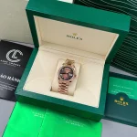 Rolex Day Date 36mm 128235 Chocolate Dial Rose Gold – VIP Version - Image 10