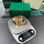 Rolex Oyster Perpetual Sky-Dweller Yellow Gold 336238-0001 42mm Champagne Dial – VIP Version - Image 11