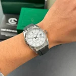 Rolex Oyster Perpetual Sky-Dweller 336934-0003 42mm White Dial – VIP Version - Image 11