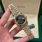 Rolex Datejust M126233-0035 36mm Wimbledon Demi Yellow Gold – VIP Version - Image 4