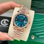 Rolex Everose Gold Day Date 36mm 128235-0085 Rose Gold – VIP Version - Image 4