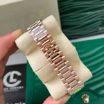 Rolex Everose Gold Day Date 36mm 128235-0085 Rose Gold – VIP Version - Image 7