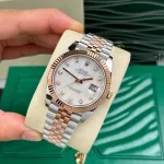 Rolex datejust 126331-0014 41mm MOP Dial Rose Gold Steel – VIP Version - Image 2