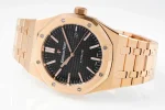Audemars Piguet Royal Oak Selfwinding 15400OR 41mm Black Dial Rose Gold – VIP Version - Image 6