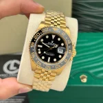 Rolex GMT-Master II M126718GRNR-0001 40mm Black Dial Yellow Gold – VIP Version - Image 3