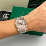 Rolex Datejust 126331-0010 41mm Sundust Dial Rose Gold Steel – VIP Version - Image 5