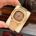 Patek Philippe Nautilus 5711/1R-001 40mm Chocolate Dial Rose Gold V3 Update 2026 – VIP Version - Image 4