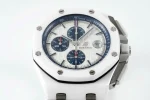 Audemars Piguet Royal Oak Offshore Chronograph Ceramic 26402CB 44mm White Dial – VIP Version - Image 9