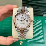 Rolex datejust 126331-0014 41mm MOP Dial Rose Gold Steel – VIP Version - Image 3