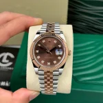 Rolex Datejust 126331 41mm Chocolate Dial Rose Gold – VIP Version - Image 5