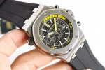 Audemars Piguet Royal Oak Offshore Diver Chronograph Black Yellow 26703ST 42mm – VIP Version - Image 3