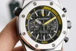 Audemars Piguet Royal Oak Offshore Diver Chronograph Black Yellow 26703ST 42mm – VIP Version - Image 5