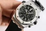 Audemars Piguet Royal Oak Offshore Diver Chronograph in Black 26703ST 42mm – VIP Version - Image 2