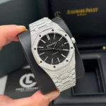 Audemars Piguet Royal Oak Frosted Gold 41mm Black Dial Steel – VIP Version - Image 2