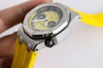 Audemars Piguet Royal Oak Offshore Diver Chronograph in Yellow 26703ST 42mm – VIP Version - Image 7