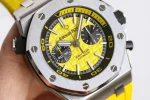 Audemars Piguet Royal Oak Offshore Diver Chronograph in Yellow 26703ST 42mm – VIP Version - Image 4