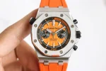 Audemars Piguet Royal Oak Offshore Diver Chronograph in Orange 26703ST 42mm – VIP Version - Image 2