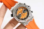 Audemars Piguet Royal Oak Offshore Diver Chronograph in Orange 26703ST 42mm – VIP Version - Image 3