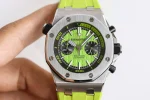 Audemars Piguet Royal Oak Offshore Diver Chronograph in Green 26703ST 42mm – VIP Version - Image 2