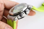 Audemars Piguet Royal Oak Offshore Diver Chronograph in Green 26703ST 42mm – VIP Version - Image 6