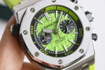 Audemars Piguet Royal Oak Offshore Diver Chronograph in Green 26703ST 42mm – VIP Version - Image 3