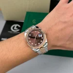 Rolex Datejust 126331 41mm Chocolate Dial Rose Gold – VIP Version - Image 6