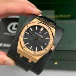 Audemars Piguet Royal Oak 15500OR Rose Gold 41mm Black Dial – VIP Version - Image 3