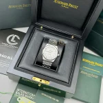 Audemars Piguet Royal Oak 37mm 15450ST.OO White Dial Steel – VIP Version - Image 11
