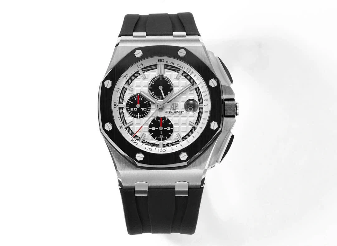lucyluxury-vn-862 Audemars Piguet Royal Oak Offshore 26400SO 44mm White Dial – VIP Version - Image 1