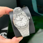 Audemars Piguet Royal Oak 37mm 15450ST.OO White Dial Steel – VIP Version - Image 2