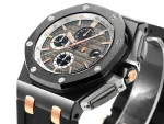 Audemars Piguet Royal Oak Offshore Selfwinding Chronograph Black 26415CE 44mm Grey Dial – VIP Version - Image 4