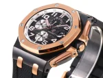 Audemars Piguet Royal Oak Offshore Selfwinding Chronograph 26420RO 44mm Black Dial Rose Gold – VIP Version - Image 5