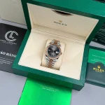 Rolex Datejust M126331-0016 41mm Wimbledon Demi Rose Gold Steel – VIP Version - Image 7
