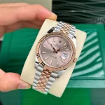Rolex Datejust 126331-0010 41mm Sundust Dial Rose Gold Steel – VIP Version - Image 3