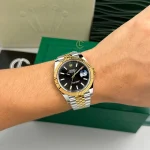 Rolex Datejust M126333-0014 41mm Black Dial Yellow Gold Steel – VIP Version - Image 5
