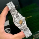 Audemars Piguet Royal Oak Frosted Gold 41mm Silver Dial Steel – VIP Version - Image 8