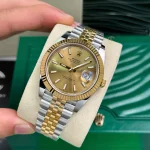 Rolex Datejust M126333-0010 41mm champagne Dial Yellow Gold Steel – VIP Version - Image 3