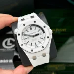 Audemars Piguet Royal Oak Offshore Diver 15707CE 42mm White Dial Ceramic – VIP Version - Image 2