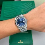 Rolex Day Date 228239 40mm Blue Dial – VIP Version - Image 4